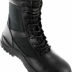 MAGNUM Centurion 8.0 SZ Sidezip - Heren Tactische Laarzen Inzetlaarzen Militaire Politie Security Boots Zwart M801385-021 - Maat EU 40 UK 6.5 -Dames-schoenen Verkoop 550x741 5