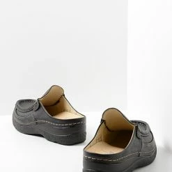 Wolky Comfortschoenen Roll Slide Zwart Leer 63 Wolky Comfortschoenen Roll Slide Zwart Leer -Dames-schoenen Verkoop 550x745 11