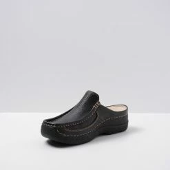 Wolky Comfortschoenen Roll Slide Zwart Leer 37 Wolky Comfortschoenen Roll Slide Zwart Leer -Dames-schoenen Verkoop 550x745 7