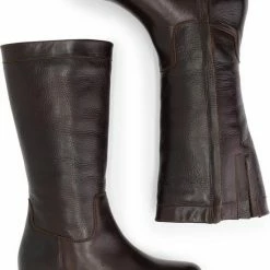 Travelin' Varde - Leren Dameslaars - Wol Gevoerd - Donkerbruin Leer - Maat 40 -Dames-schoenen Verkoop 550x767 3