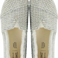 Toms Vrouwen Canvas Harde Zool Pantoffels / Dichte Sloffen - Alpargata Cozy - Wit - Maat 37 -Dames-schoenen Verkoop 550x769