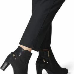 Tamaris - Enkellaarsjes Hak -Dames-schoenen Verkoop 550x772 4