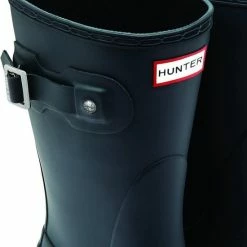Hunter Dames Regenlaarzen Womens Original Short - Blauw - Maat 38 -Dames-schoenen Verkoop 550x779 1