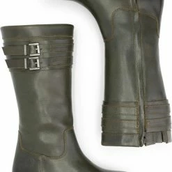 Travelin' Solstad Leren Dames Laarzen - Wol Gevoerde Laars - Olijfgroen/Legergroen Leer - Maat 39 15 Travelin' Solstad Leren Dames Laarzen - Wol Gevoerde Laars - Olijfgroen/Legergroen Leer - Maat 39 -Dames-schoenen Verkoop 550x785 7