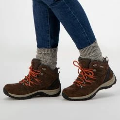 Travelin' Nyborg - Hoge Dames Wandelschoenen - Waterdicht En Ademend - Bruin Leer - Maat 42 -Dames-schoenen Verkoop 550x793