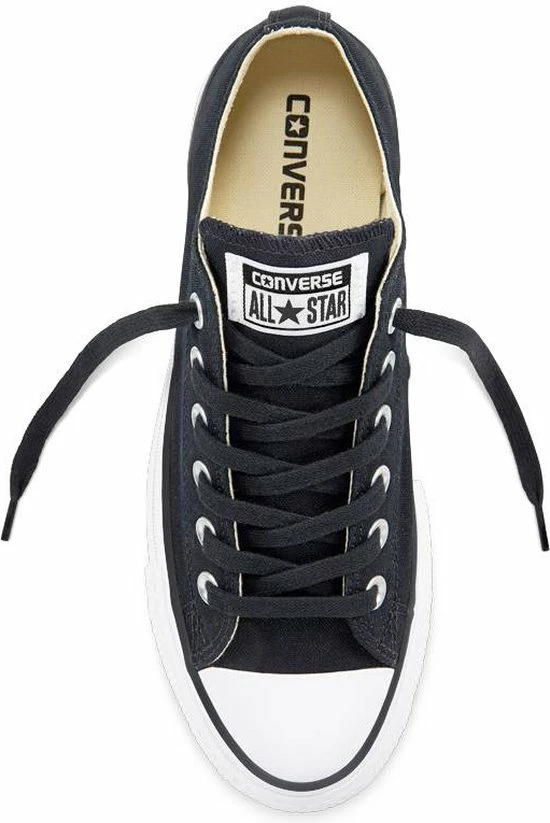 Converse Chuck Taylor All Star Lift Ox Lage Sneakers - Dames - Zwart - Maat 37 48 Converse Chuck Taylor All Star Lift Ox Lage Sneakers - Dames - Zwart - Maat 37 - Afbeelding 46