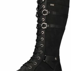 Rieker - Dames Lange Laarzen -Dames-schoenen Verkoop 550x825 3