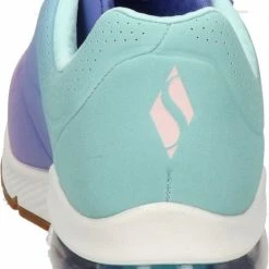 Skechers Street Uno 2 Dames Sneaker - Blauw Multi - Maat 41 -Dames-schoenen Verkoop 550x831