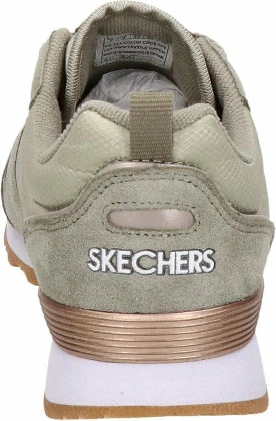 Skechers Retros-OG 85-Goldn Gurl Dames Sneakers - Taupe - Maat 37 16 Skechers Retros-OG 85-Goldn Gurl Dames Sneakers - Taupe - Maat 37 - Afbeelding 14