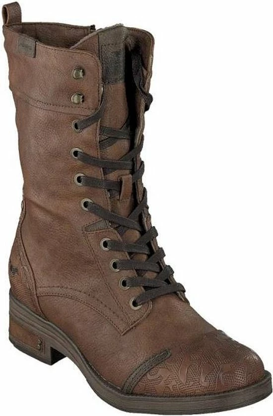 Mustang Dames Veterboot - Cognac - Maat 40 34 Mustang Dames Veterboot - Cognac - Maat 40 - Afbeelding 32